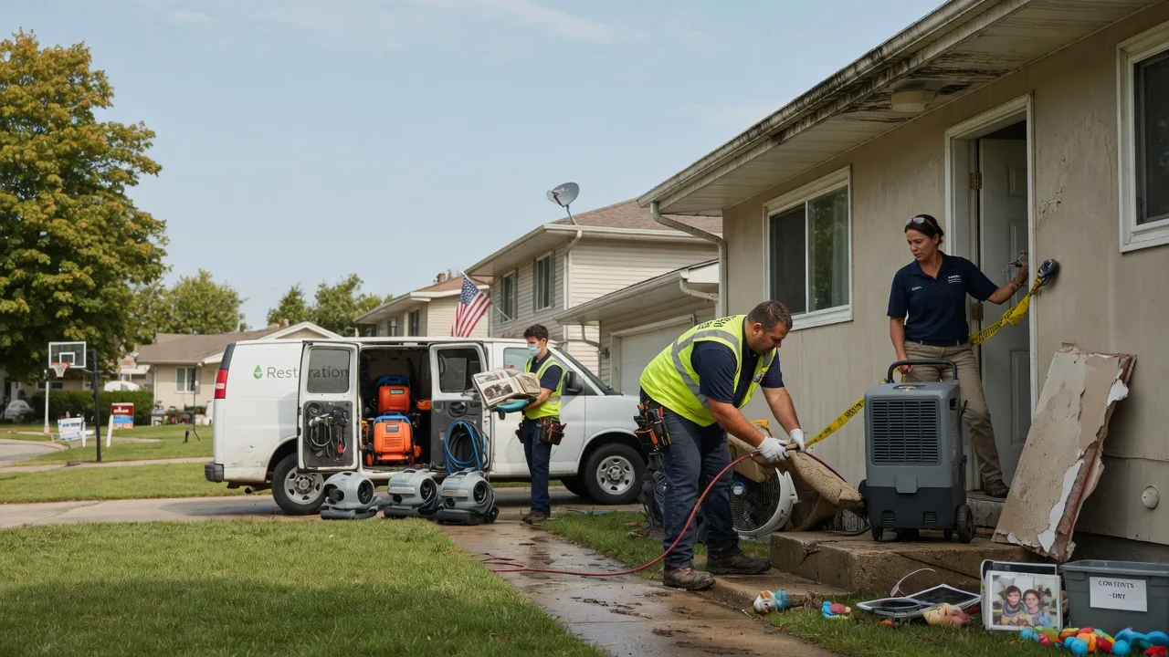 Water Damage Restoration in Houghton, SD near me